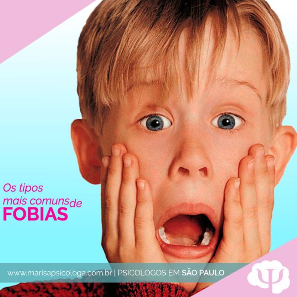 Os tipos de fobias mais comuns 