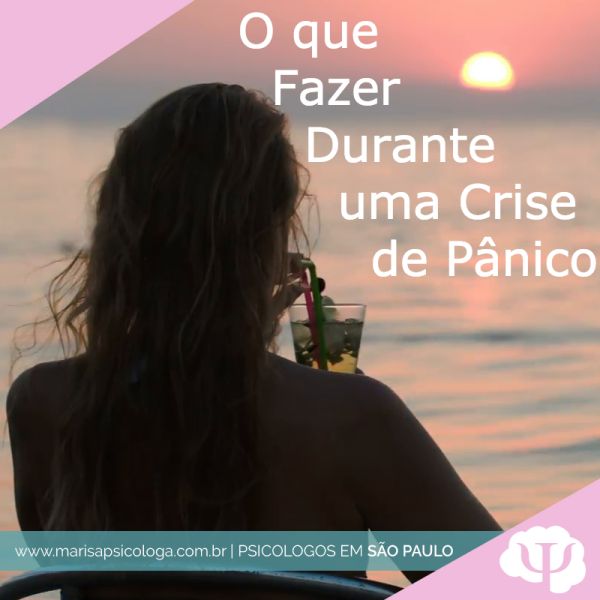 O que fazer durante uma crise de pânico?