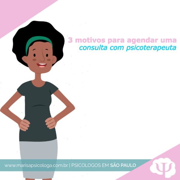 3 motivos para agendar uma consulta com psicoterapeuta