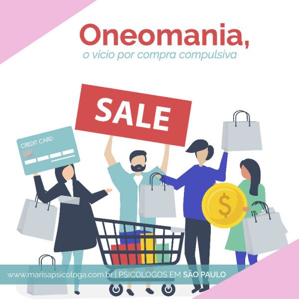 Oneomania, o vício por compra compulsiva
