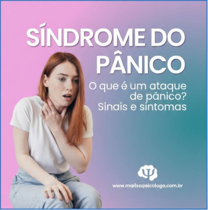 sindrome do panico o que e
