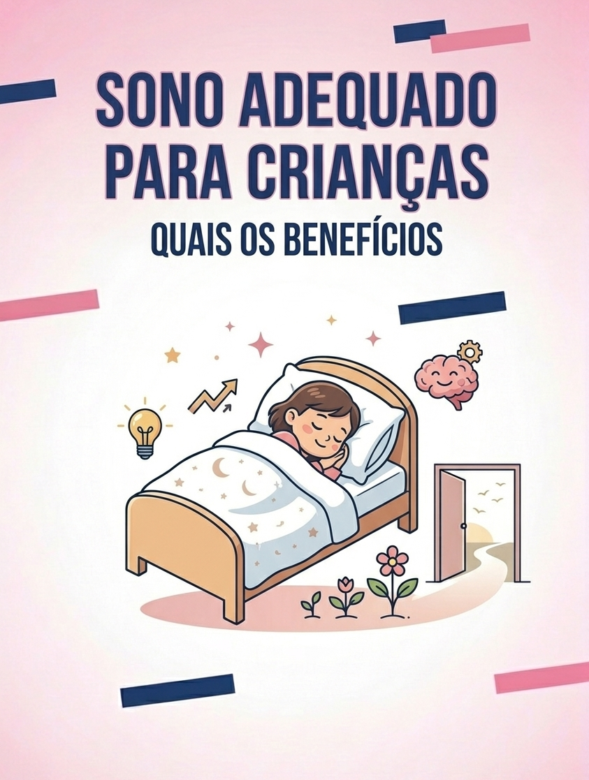sono adequado para criancas quais os beneficios