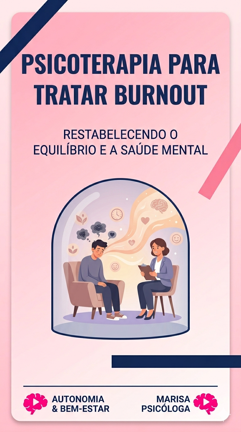 Psicoterapia para tratar burnout